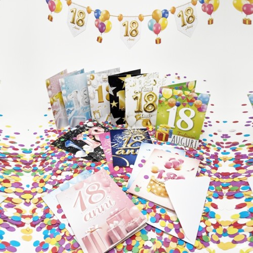Kit ricarica 18 Anni / biglietti di...