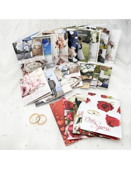 Kit ricarica Matrimonio / biglietti di auguri mod. Basic