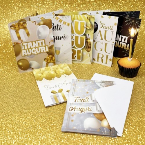 Kit ricarica Tanti Auguri / biglietti...