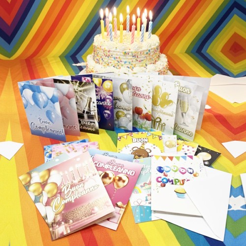 Kit ricarica Compleanno / biglietti...