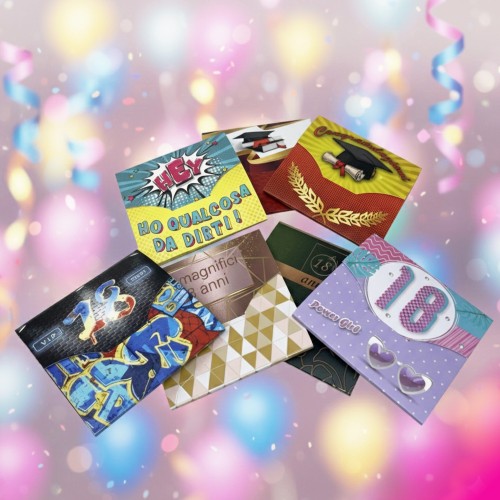 Kit ricarica Laurea - 18 Anni / Boom...