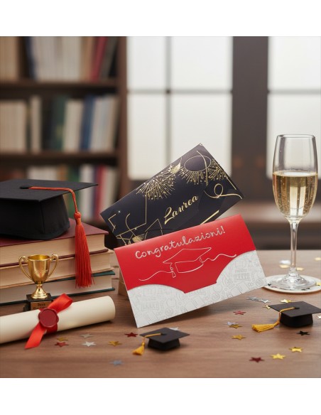 Kit ricarica Laurea / Porta Soldi Deluxe