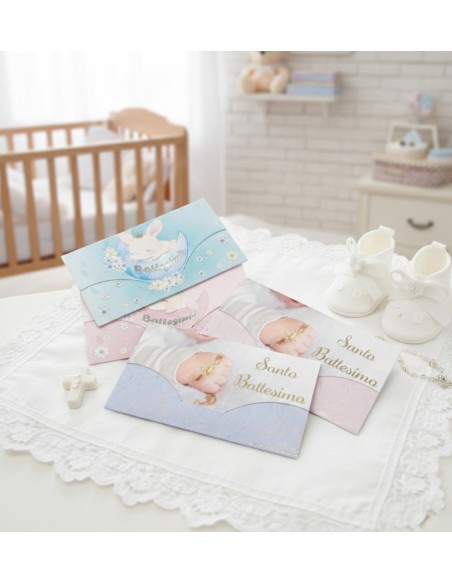 Kit ricarica Battesimo / Porta Soldi Deluxe