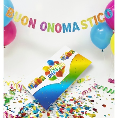 Kit ricarica Buon Onomastico / Porta...