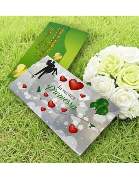 Kit ricarica Promessa di matrimonio / Porta Soldi Basic