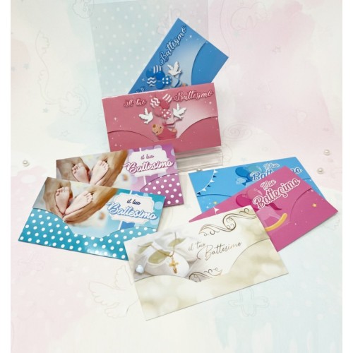 Kit ricarica Battesimo / Porta Soldi...