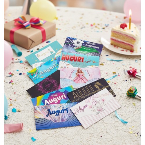 Kit ricarica Auguri / Porta Soldi Deluxe