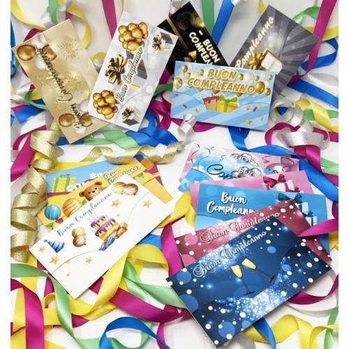 Kit ricarica Buon Compleanno / Porta...