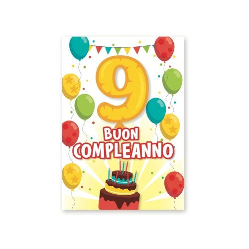 Kit ricarica Compleanni (1, 2, 3, 4,...