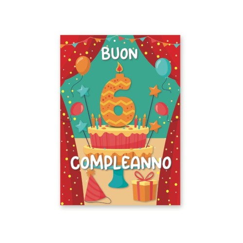 Kit ricarica Compleanni (1, 2, 3, 4,...