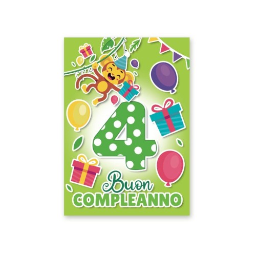Kit ricarica Compleanni (1, 2, 3, 4,...