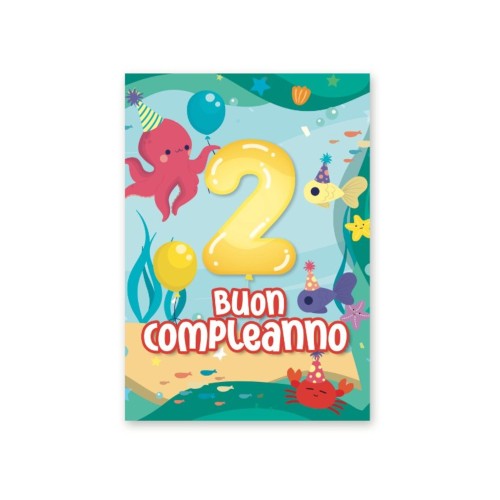 Kit ricarica Compleanni (1, 2, 3, 4,...