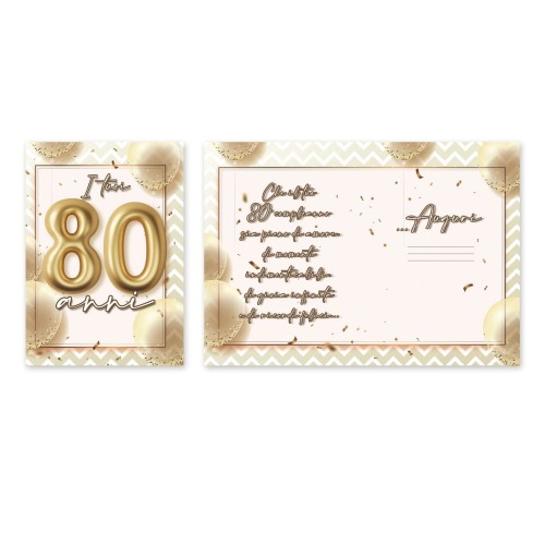 Kit ricarica Compleanni (20, 30, 40...