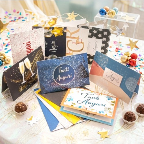 Kit ricarica Tanti auguri / biglietti...