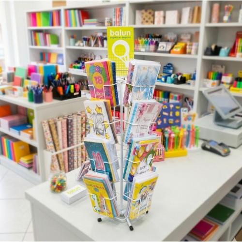 Espositore da banco girevole /...