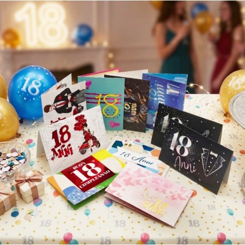 Kit ricarica 18 Anni / biglietti mod...