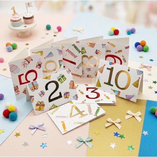 Kit ricarica Compleanni (2, 3, 4, 5,...