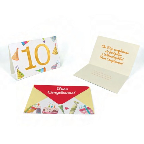 Kit ricarica Compleanni (2, 3, 4, 5,...