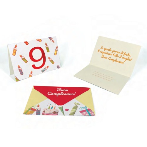 Kit ricarica Compleanni (2, 3, 4, 5,...