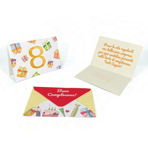 Kit ricarica Compleanni (2, 3, 4, 5,...