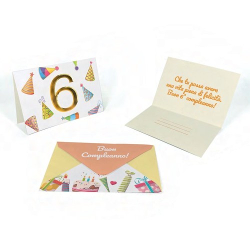 Kit ricarica Compleanni (2, 3, 4, 5,...