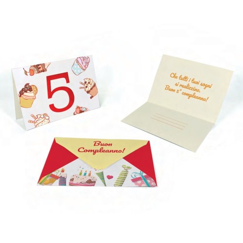 Kit ricarica Compleanni (2, 3, 4, 5,...