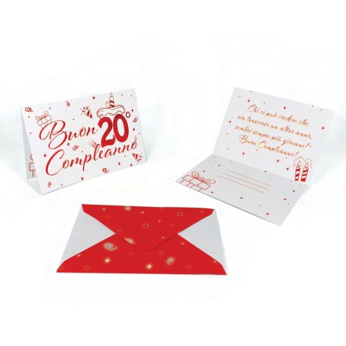 Kit ricarica Compleanni (20, 30, 40,...