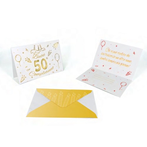 Kit ricarica Compleanni (20, 30, 40,...