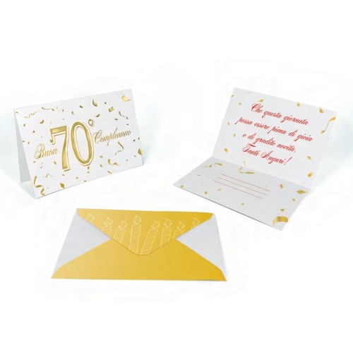 Kit ricarica Compleanni (20, 30, 40,...