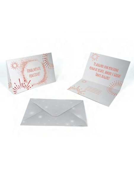 Kit ricarica Compleanni (20, 30, 40, 50, 60, 70, 80 anni) e Pensione / biglietti mod. Deluxe