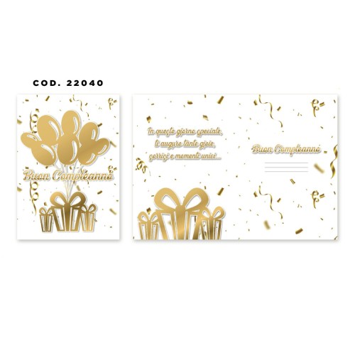 Kit ricarica Compleanno / biglietti...