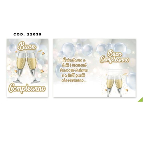 Kit ricarica Compleanno / biglietti...