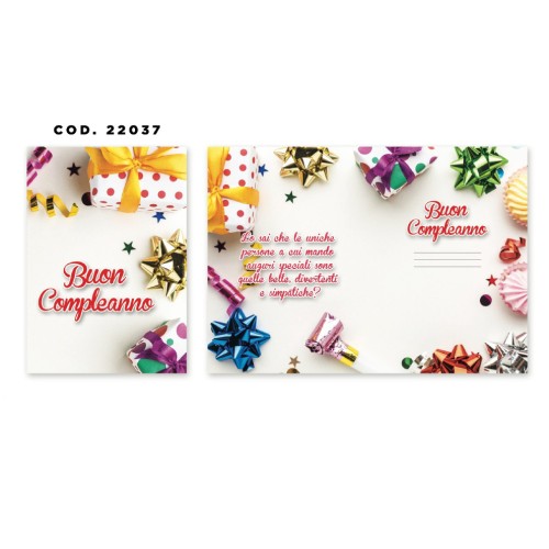 Kit ricarica Compleanno / biglietti...