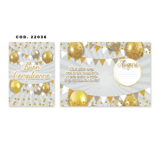 Kit ricarica Compleanno / biglietti...