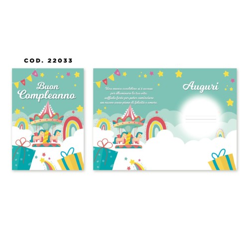 Kit ricarica Compleanno / biglietti...