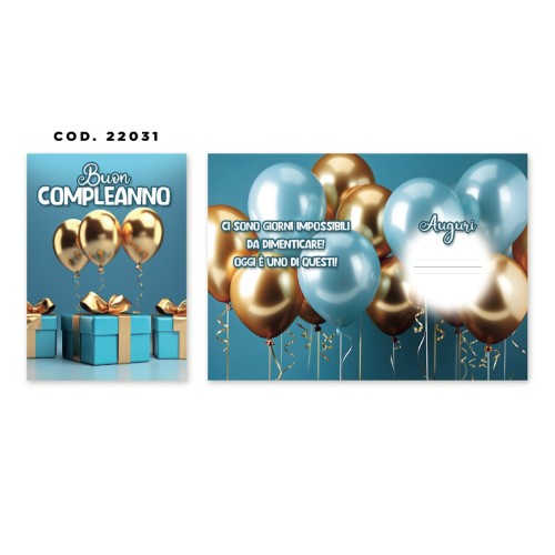 Kit ricarica Compleanno / biglietti...