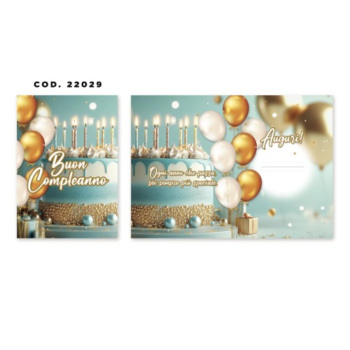 Kit ricarica Compleanno / biglietti...