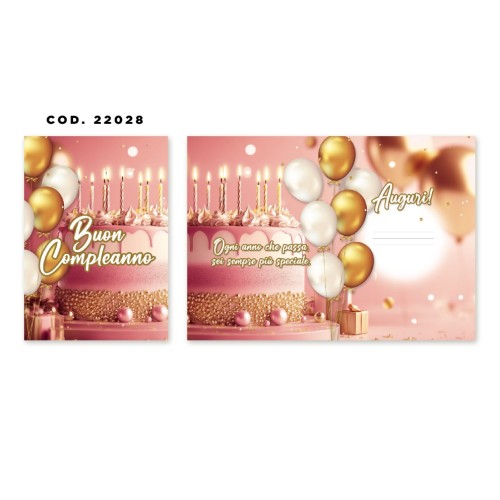Kit ricarica Compleanno / biglietti...