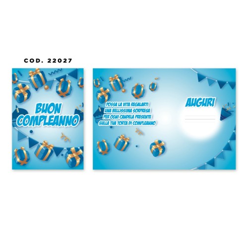 Kit ricarica Compleanno / biglietti...