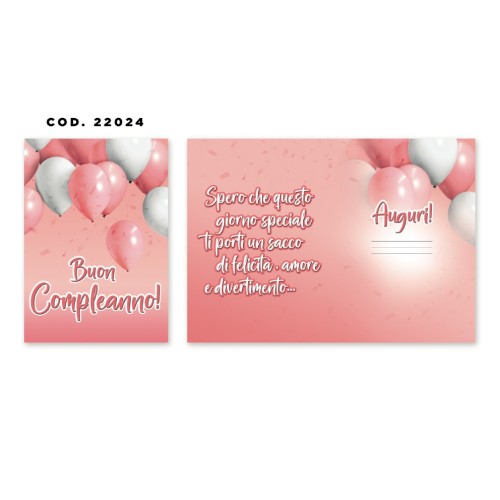 Kit ricarica Compleanno / biglietti...