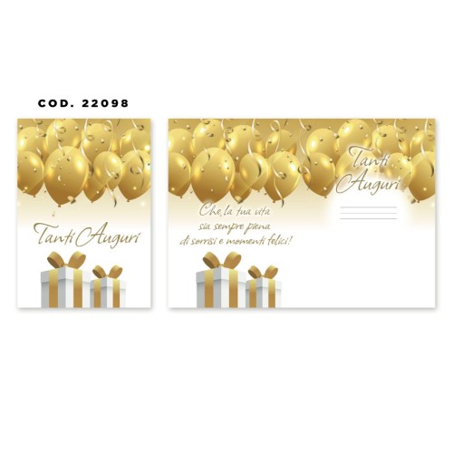 Kit ricarica Tanti Auguri / biglietti...