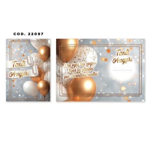 Kit ricarica Tanti Auguri / biglietti...