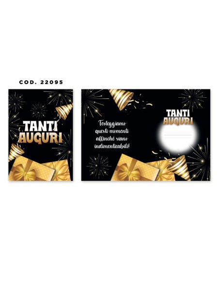 Kit ricarica Tanti Auguri / biglietti di auguri mod. Basic