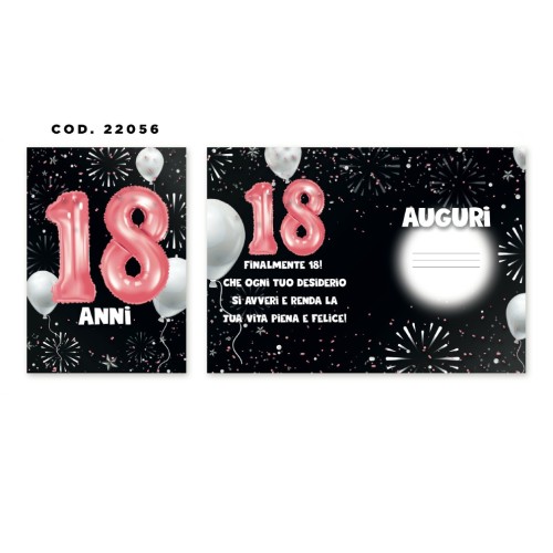 Kit ricarica 18 Anni / biglietti di...