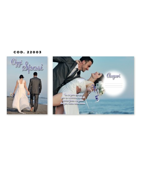 Kit ricarica Matrimonio / biglietti di auguri mod. Basic