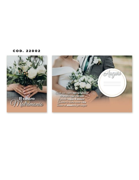 Kit ricarica Matrimonio / biglietti di auguri mod. Basic