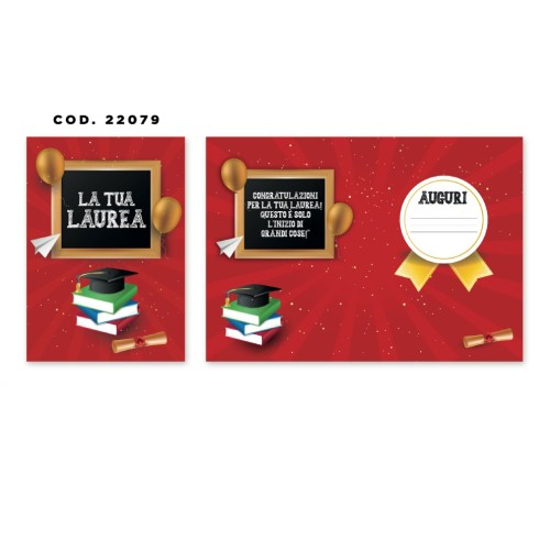 Kit ricarica Laurea / biglietti di...