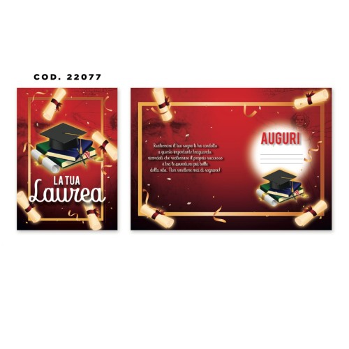 Kit ricarica Laurea / biglietti di...