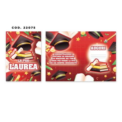 Kit ricarica Laurea / biglietti di...