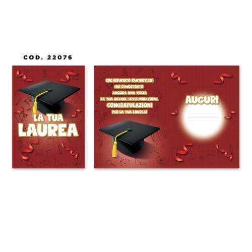 Kit ricarica Laurea / biglietti di...